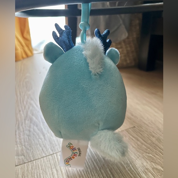 NWT Xam the Kirin Squishmallows Clip 3.5" - Picture 3 of 5